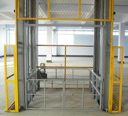 导轨式升降平台